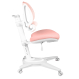Комплект Anatomica Study-120 Lux парта + кресло + надстройка + органайзер + ящик белый/розовый с розовым креслом Funken