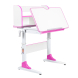Растущая парта Anatomica Study-80 Lux белый\розовый Растущая парта Anatomica Study-80 Lux белый\розовый