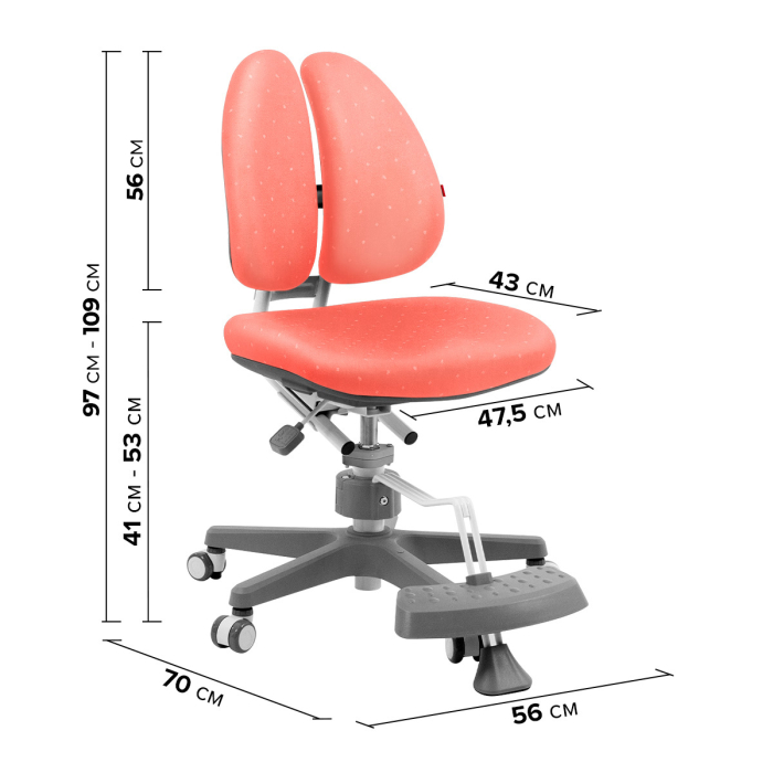 Характеристики Детское кресло TCT Nanotec DUO NEW с подлокотниками Характеристики Детское кресло TCT Nanotec DUO NEW с подлокотниками