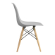 Кухонные стулья Ergozen Eames DSW Pro (2 шт комплект) серый
