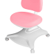 Комплект Anatomica Study-100 парта + кресло белый/розовый с розовым креслом Robin