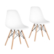 Кухонные стулья Ergozen Eames DSW Pro (2 шт комплект) белый